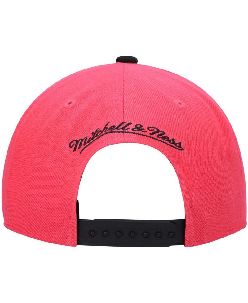 Men's Pink San Antonio Spurs Hardwood Classics Snapback Hat