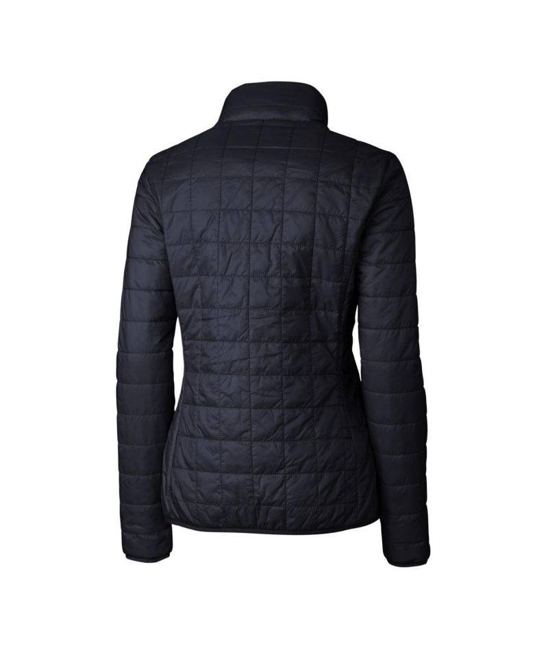 Women's Navy Seattle Seahawks Rainier PrimaLoft Eco Insulated Full-Zip Puffer Jacket