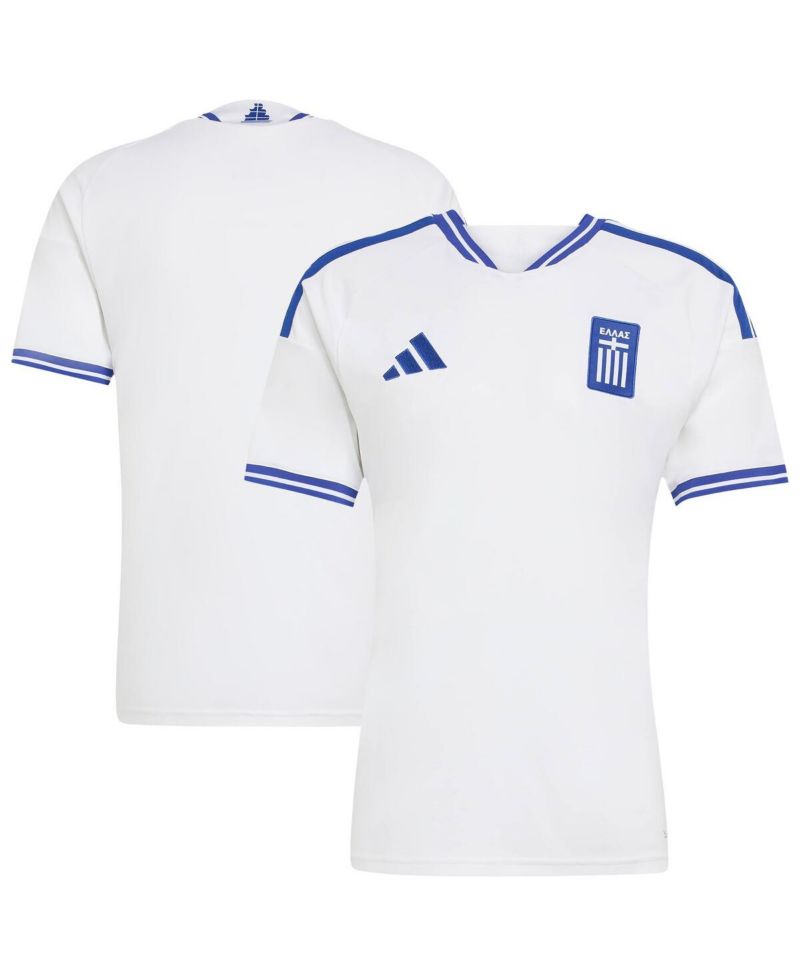 Men's White Greece National Team FIFA x World Cup 2026 Replica Jersey