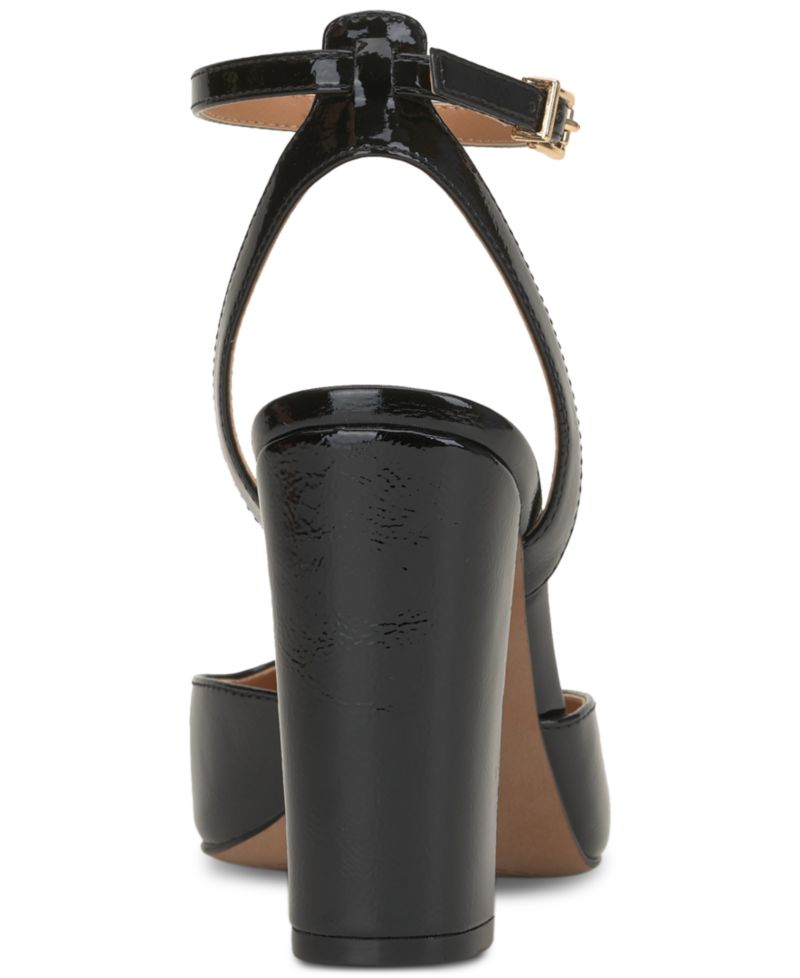 Women's Nazela Two-Piece Pointed-Toe Block-Heel Pumps
