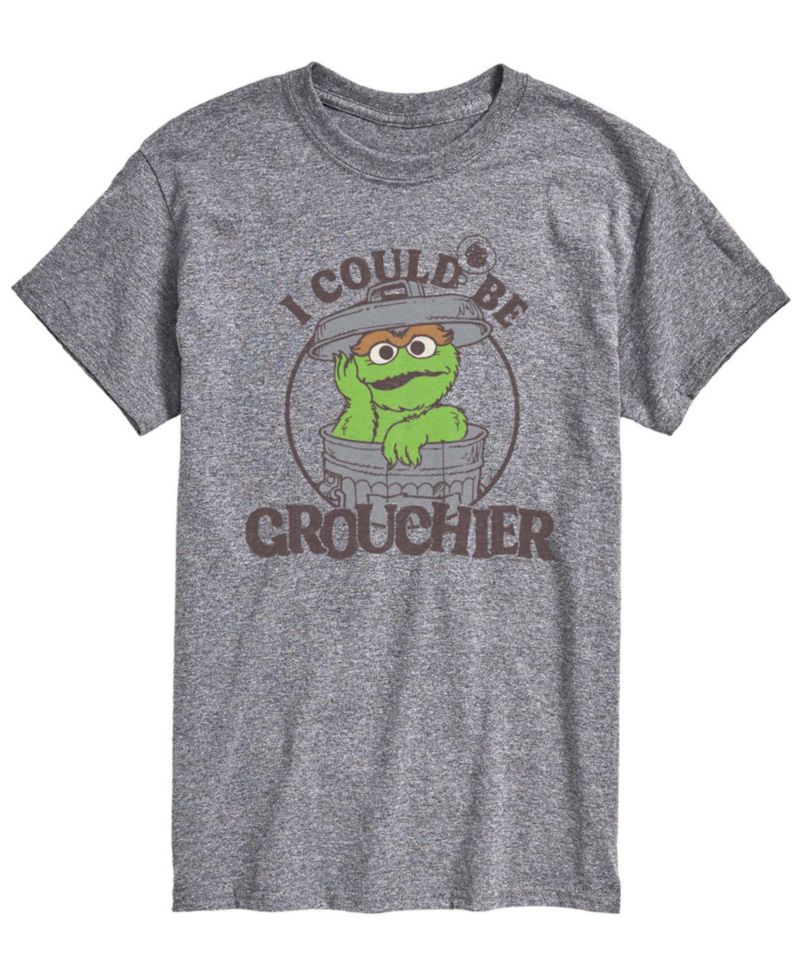 Men's Sesame Street Could Be Grouchier Oscar Short-Sleeve Graphic T-Shirt