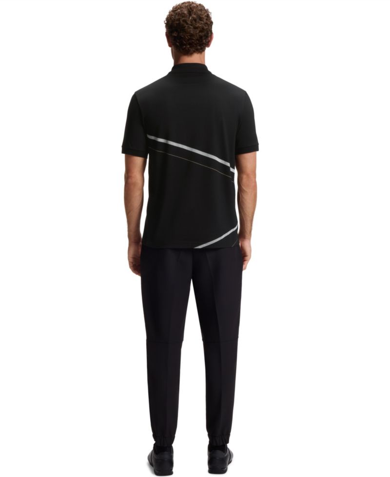 Men's Pima Cotton Printed Polo Shirt