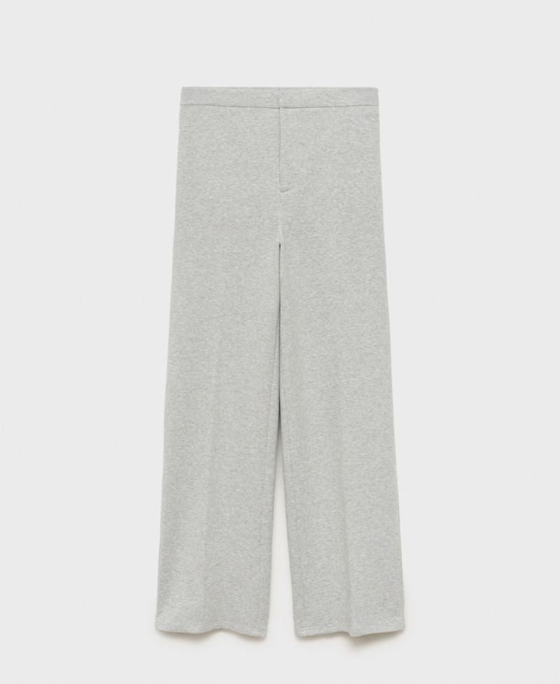 Women's Elastic Waist Straight-Fit Pants