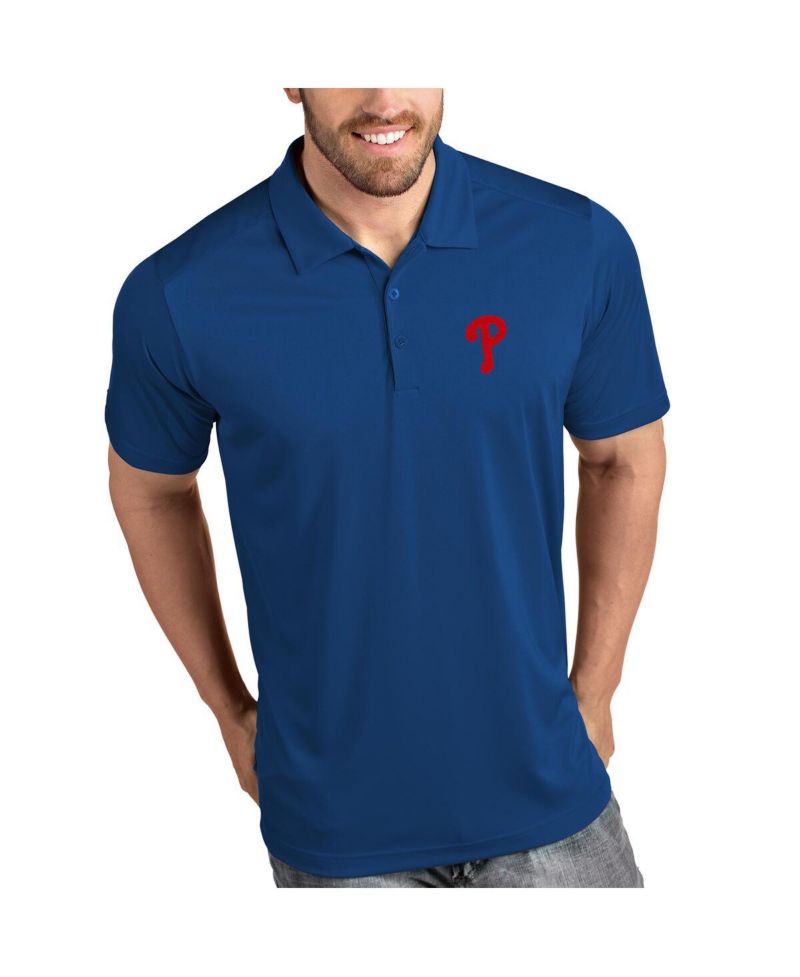 Men's Gray Philadelphia Phillies Tribute Polo