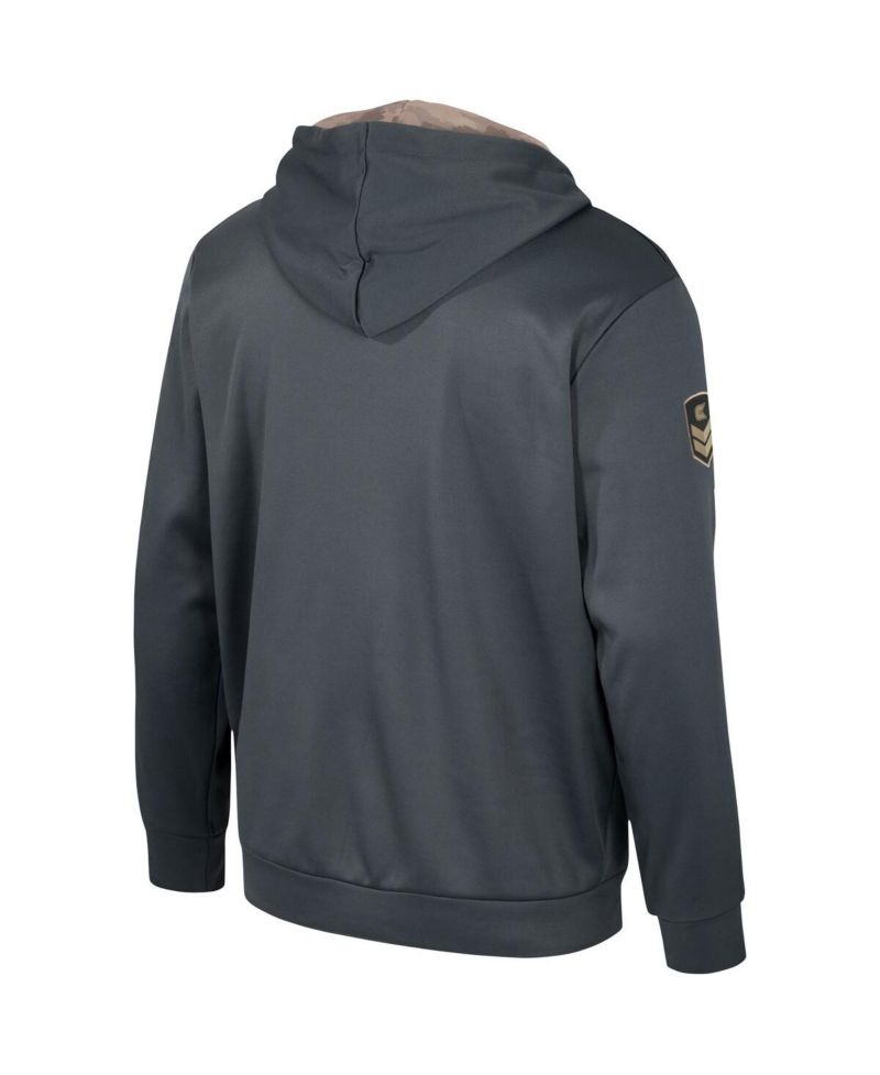 Men's Charcoal Alabama Crimson Tide OHT Military-Inspired Appreciation Pullover Hoodie