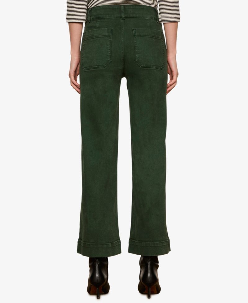 Petite Chelsea Wide-Leg Jeans