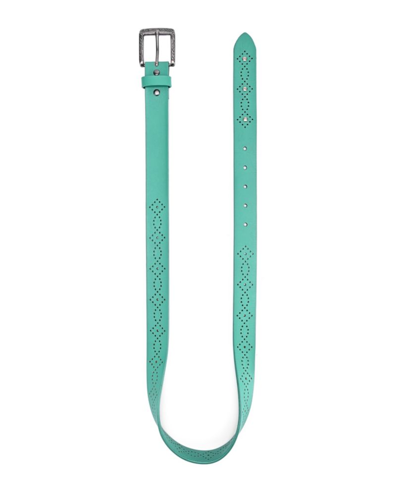 Women's Daisy Blossom Leather Belt