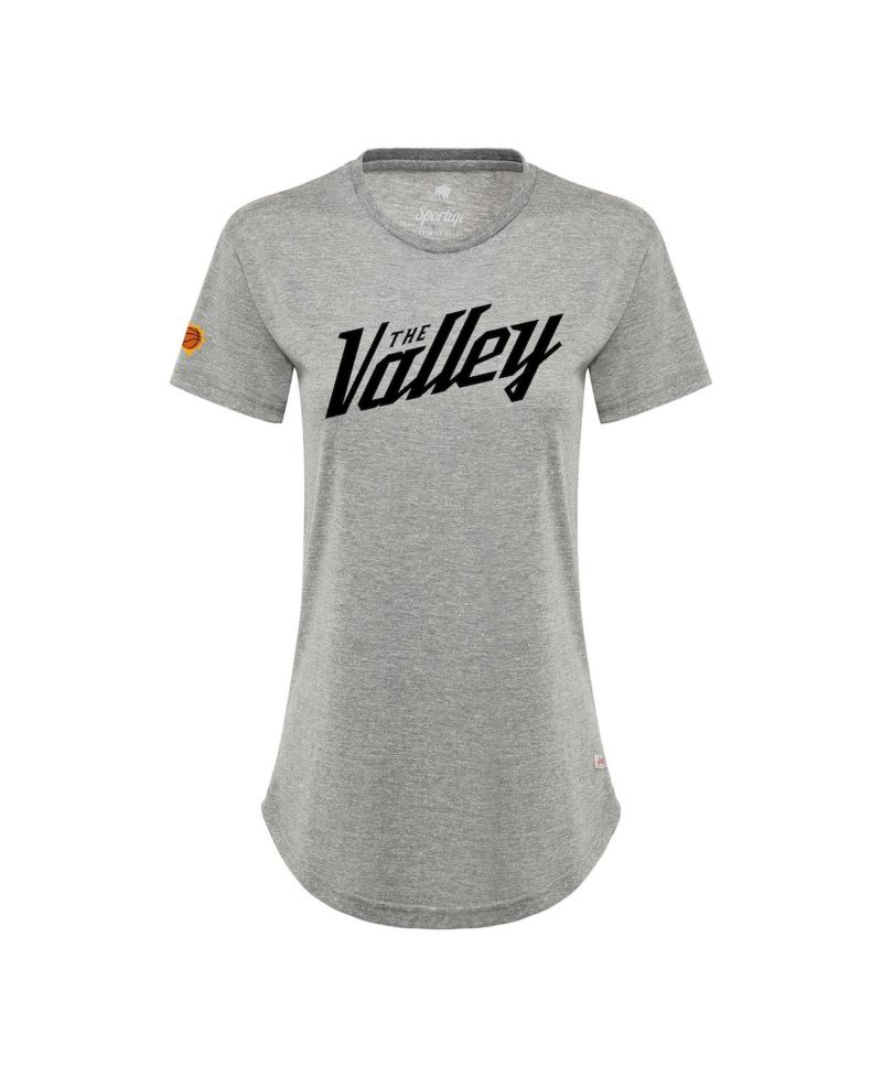 Women's Gray Phoenix Suns 2021/22 City Edition Phoebe T-shirt