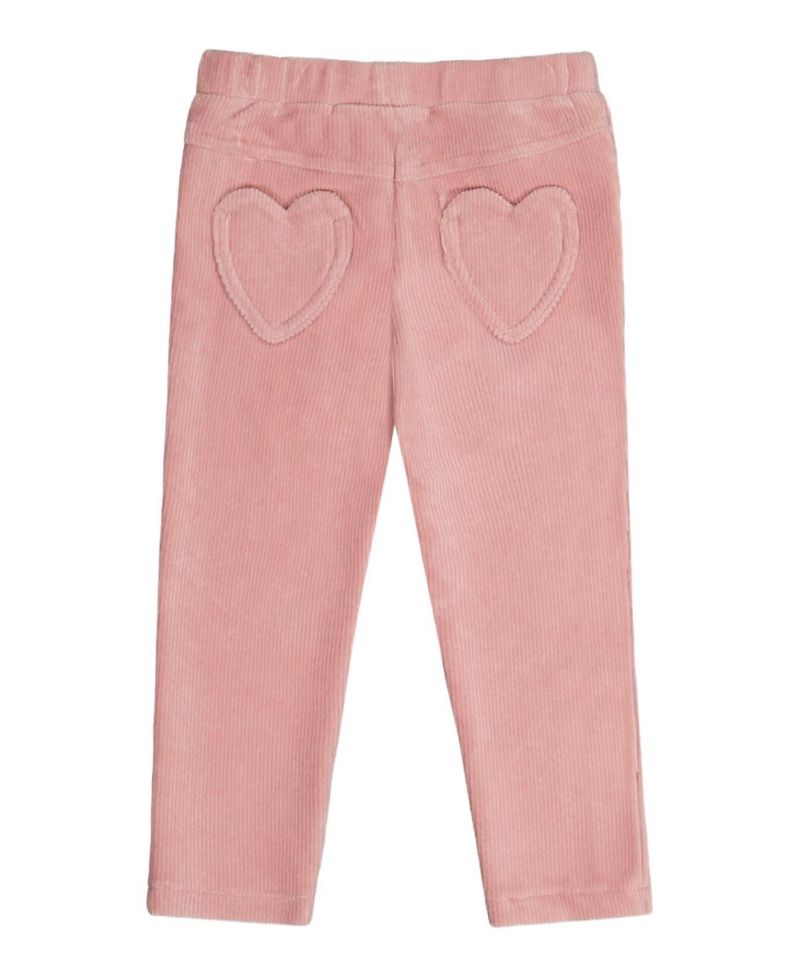 Little Girls 6-8 Years Stretch Velour Treggings