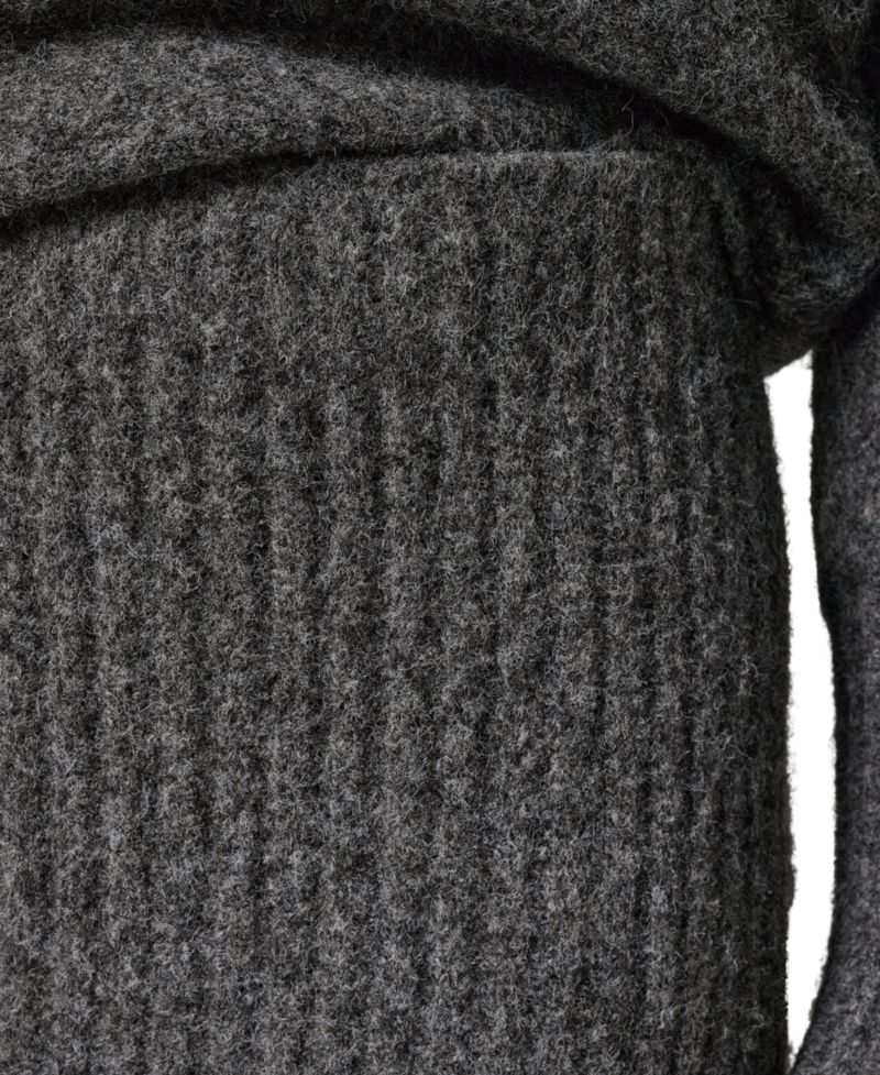 Women's Straight Sweater Pull-On High-Waisted Midi Skirt