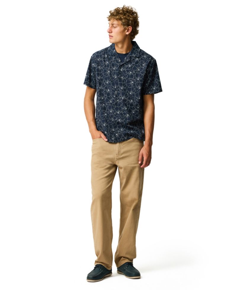 Men's Regular Fit Crater Valley Cotton Shirt