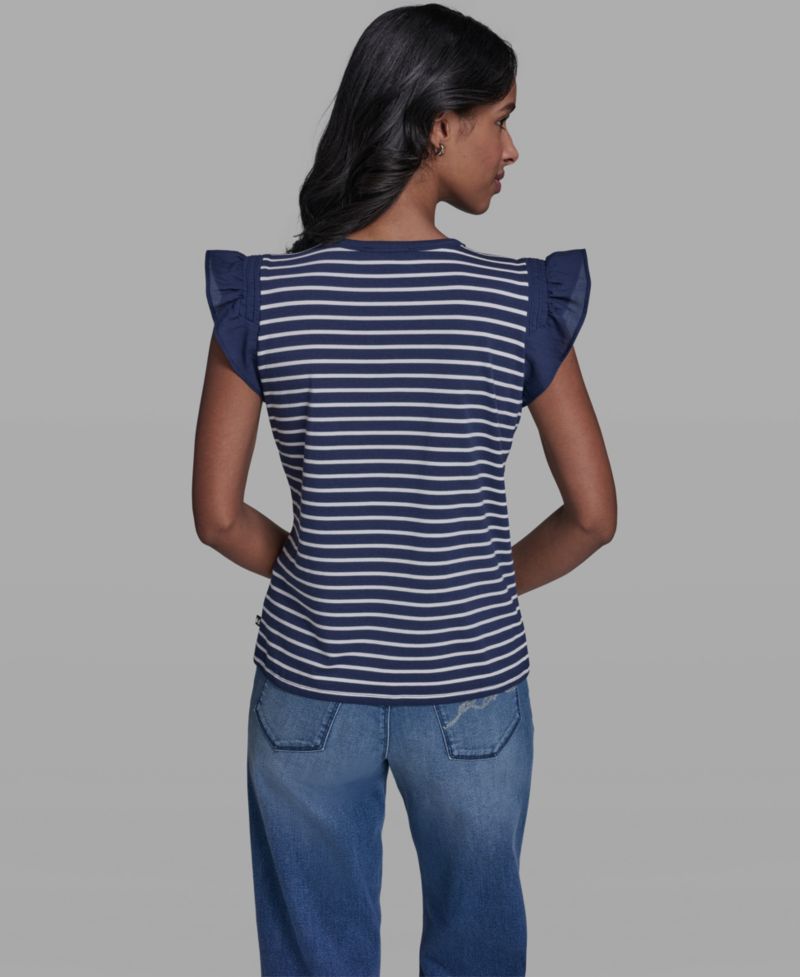 Women's Sleeveless Crewneck Knitted Top