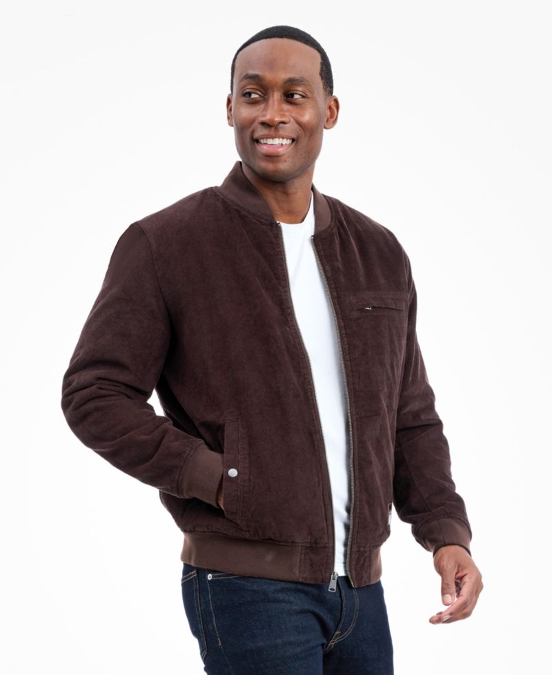 Men's Corduroy Bomber Jacket