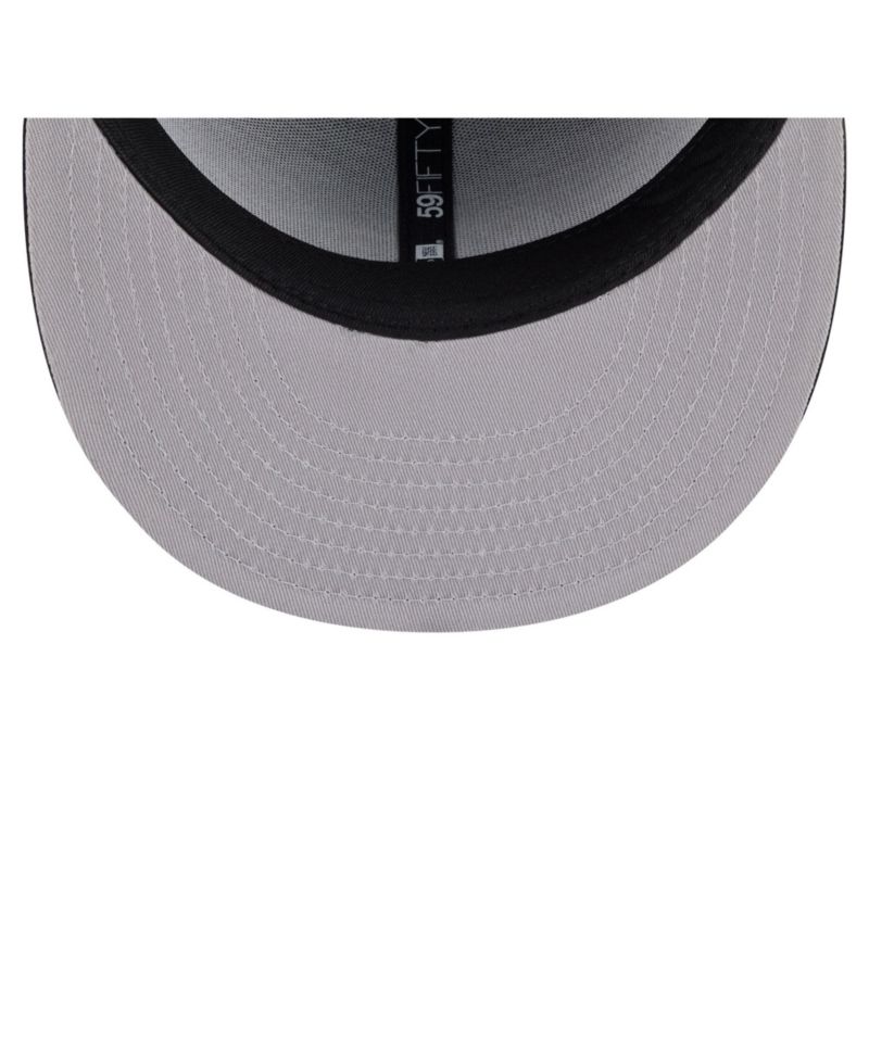 Men's Black New Orleans Saints 59FIFTY Fitted Hat