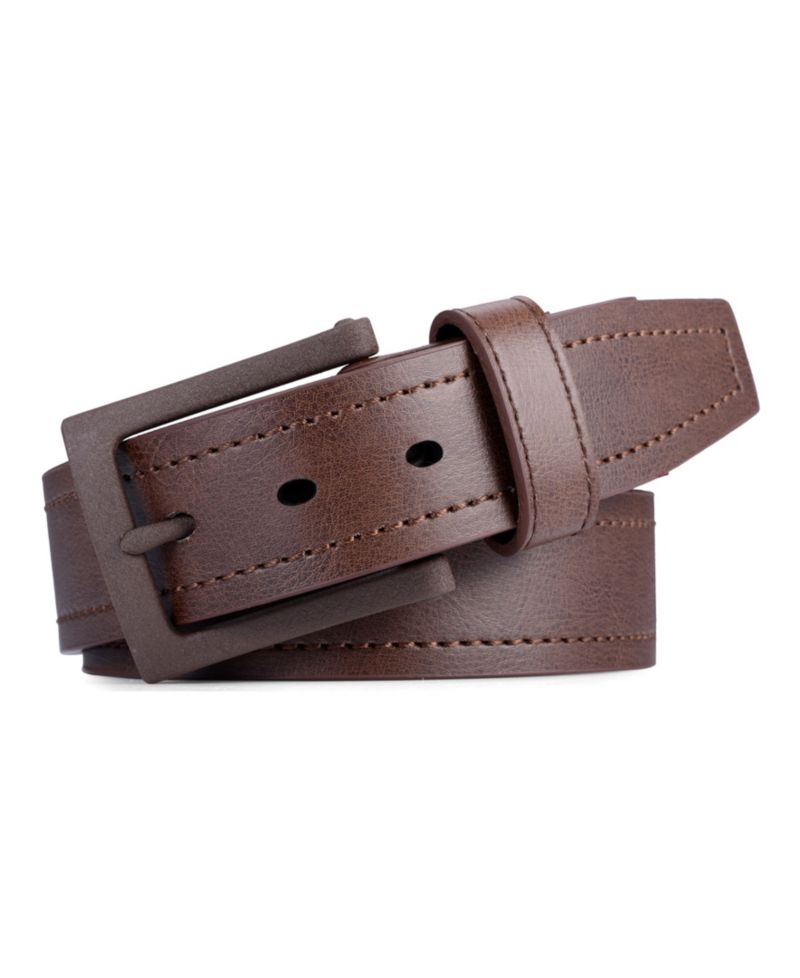 Men's Solid Casual Prong Belt