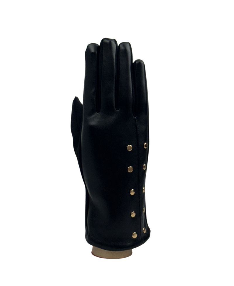 Leather Glove with Studs