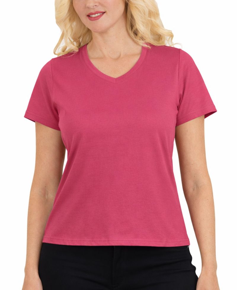 Women's Galaxy Divatee Relaxed Fit V-Neck Short Sleeve T-Shirt