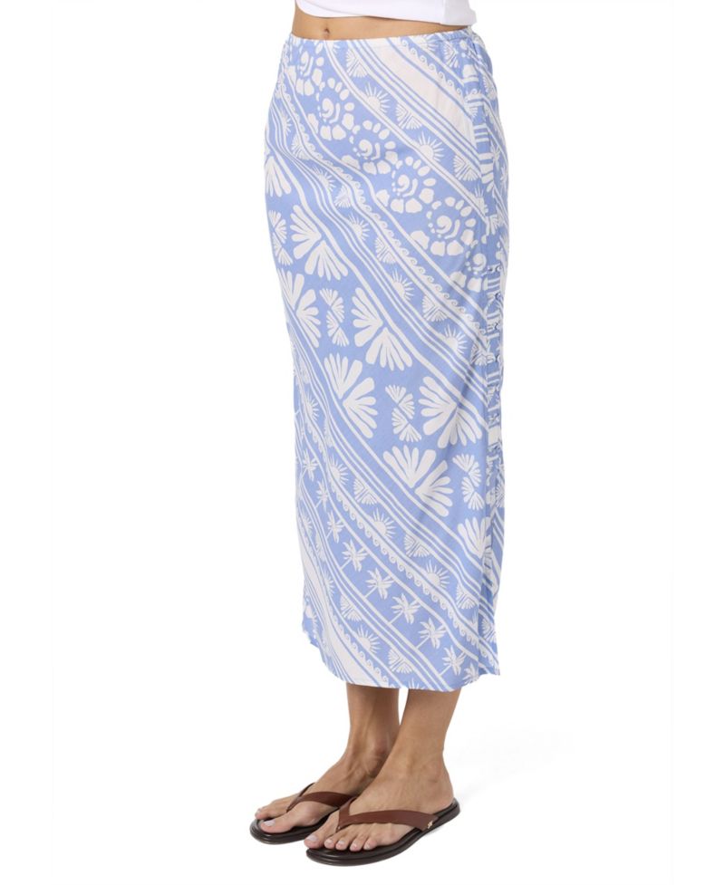 Women's Bellamy Abstract Pull-On Midi Skirt