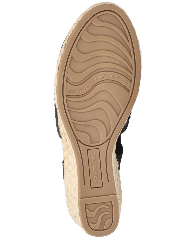 Women's Taffy Buckle Slingback Espadrille Wedges