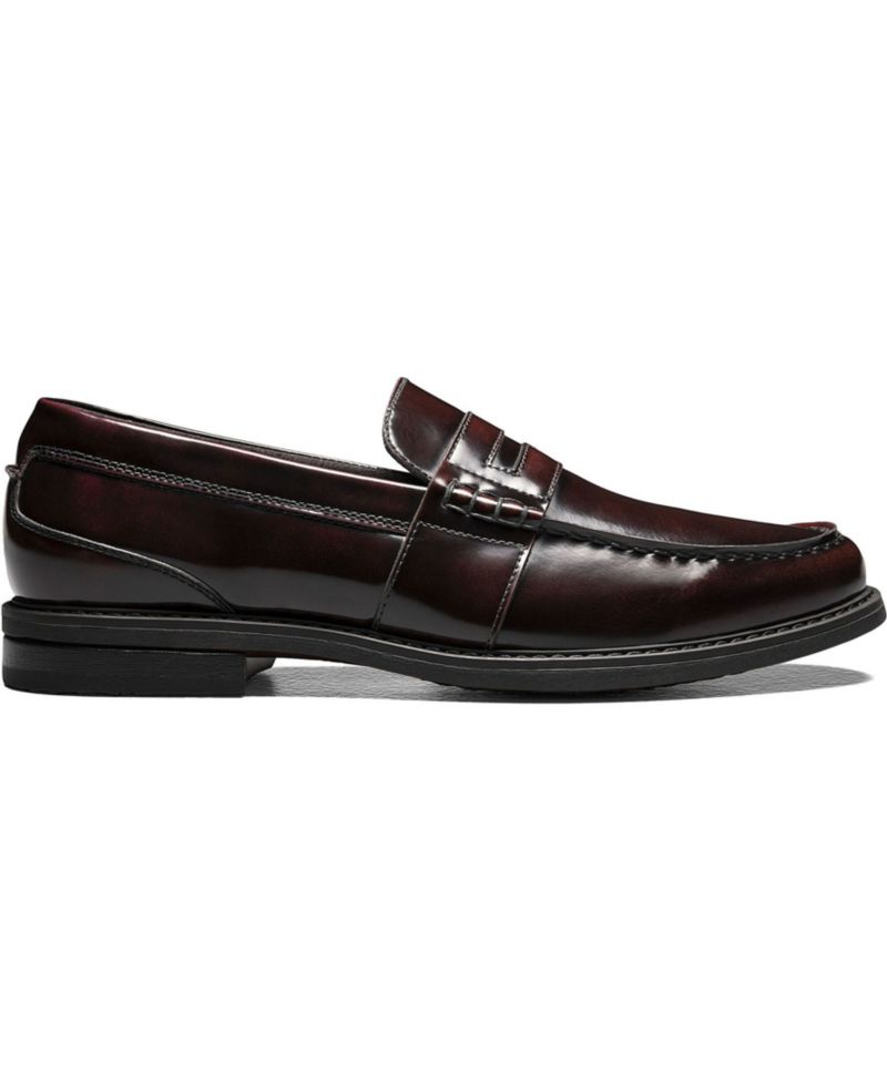 Lincoln Men's Moc Toe Penny Loafer