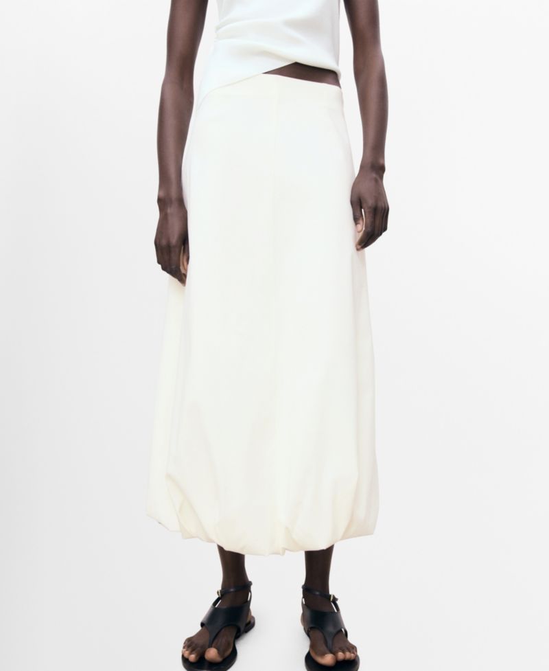 Women's Long Balloon Skirt