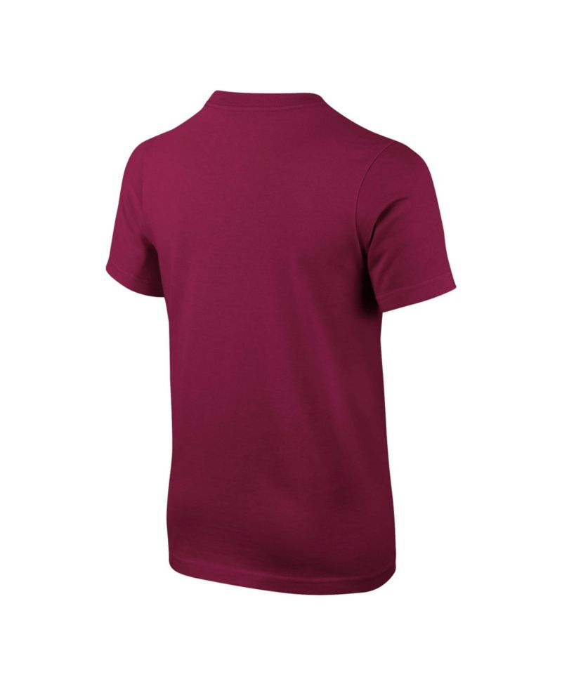 Big Boys and Girls Garnet Florida State Seminoles Logo T-Shirt