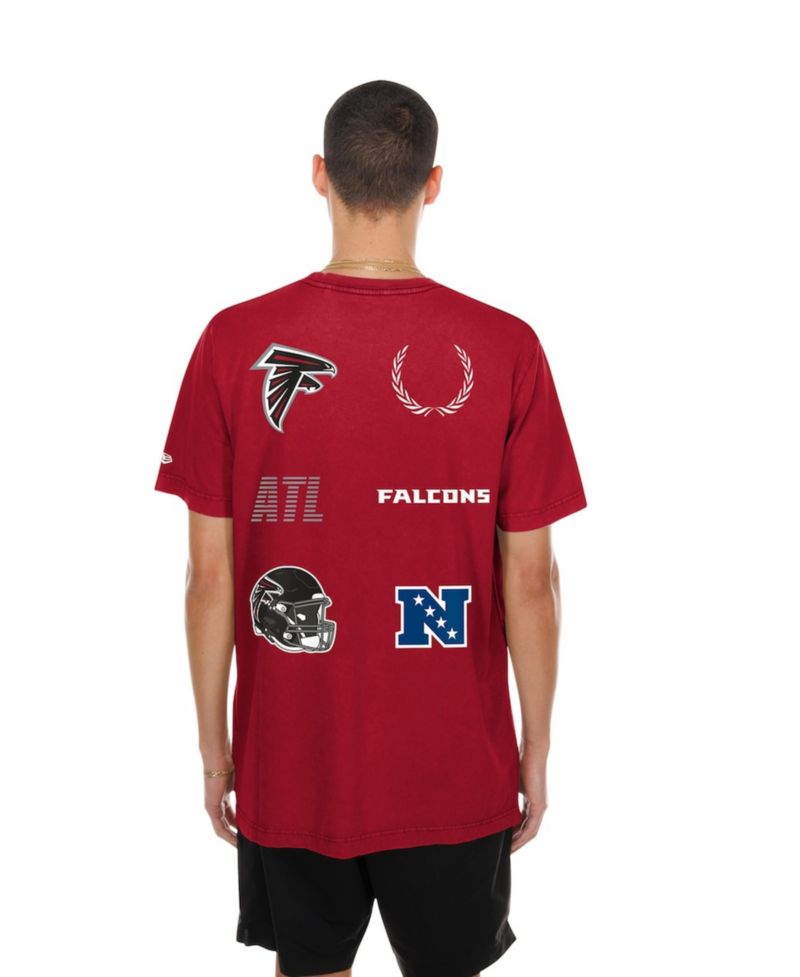 Men's Red Atlanta Falcons Match T-Shirt