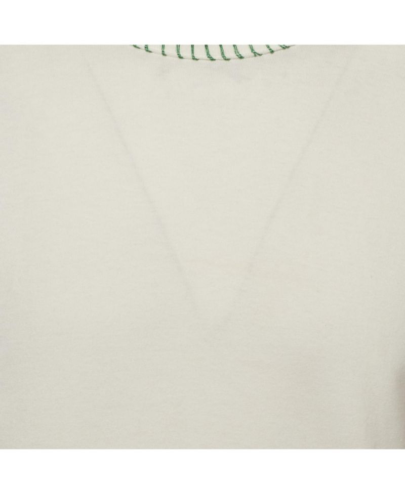 Women's Bottega Veneta Overlock Stitch Cotton T-Shirt