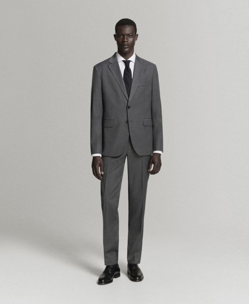 Men's Milan Slim-Fit Suit Pants