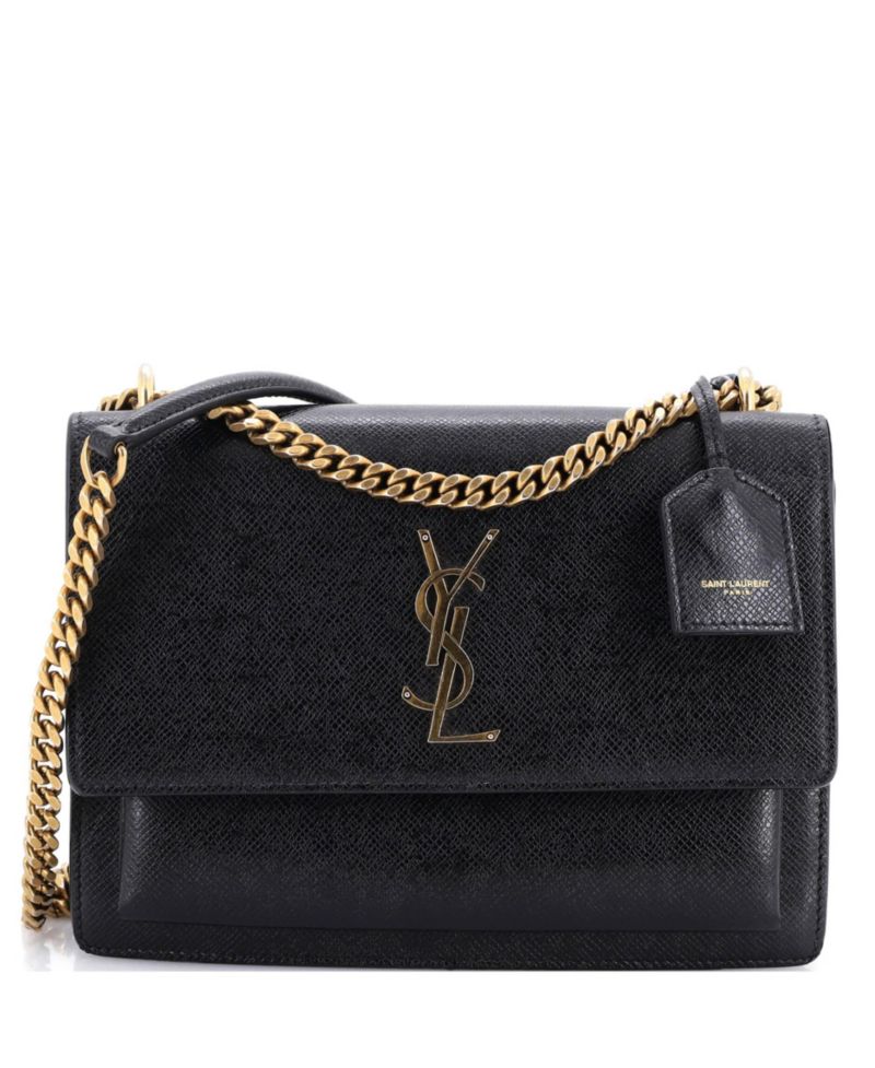Medium Sunset Crossbody Bag Leather