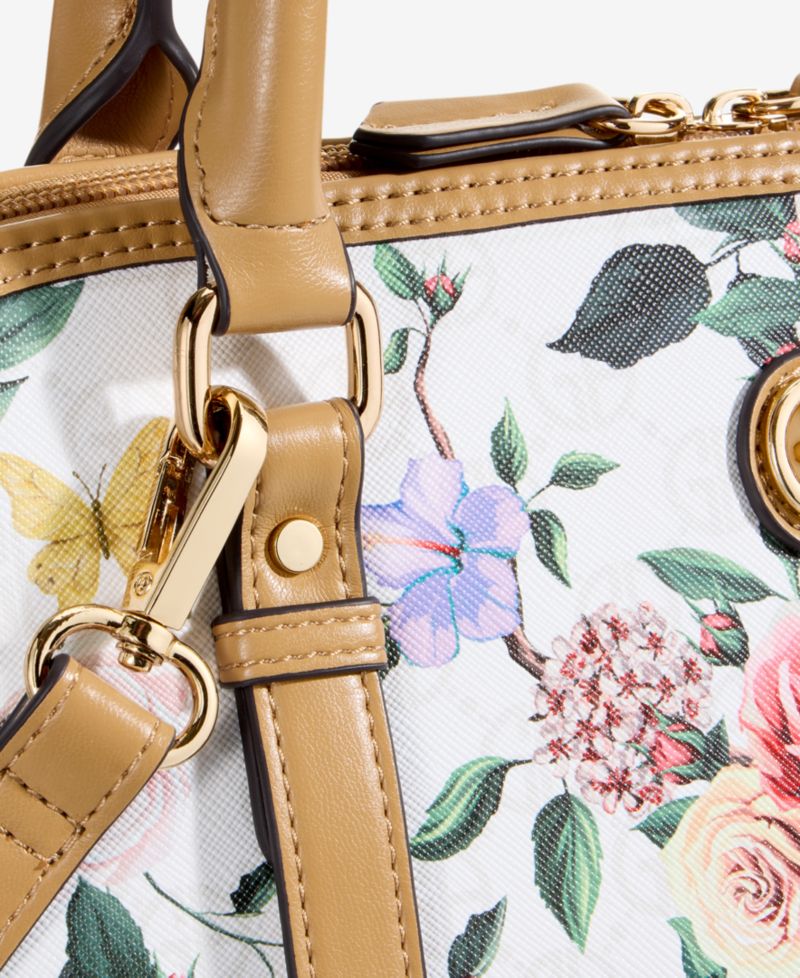 Floral Dome Satchel