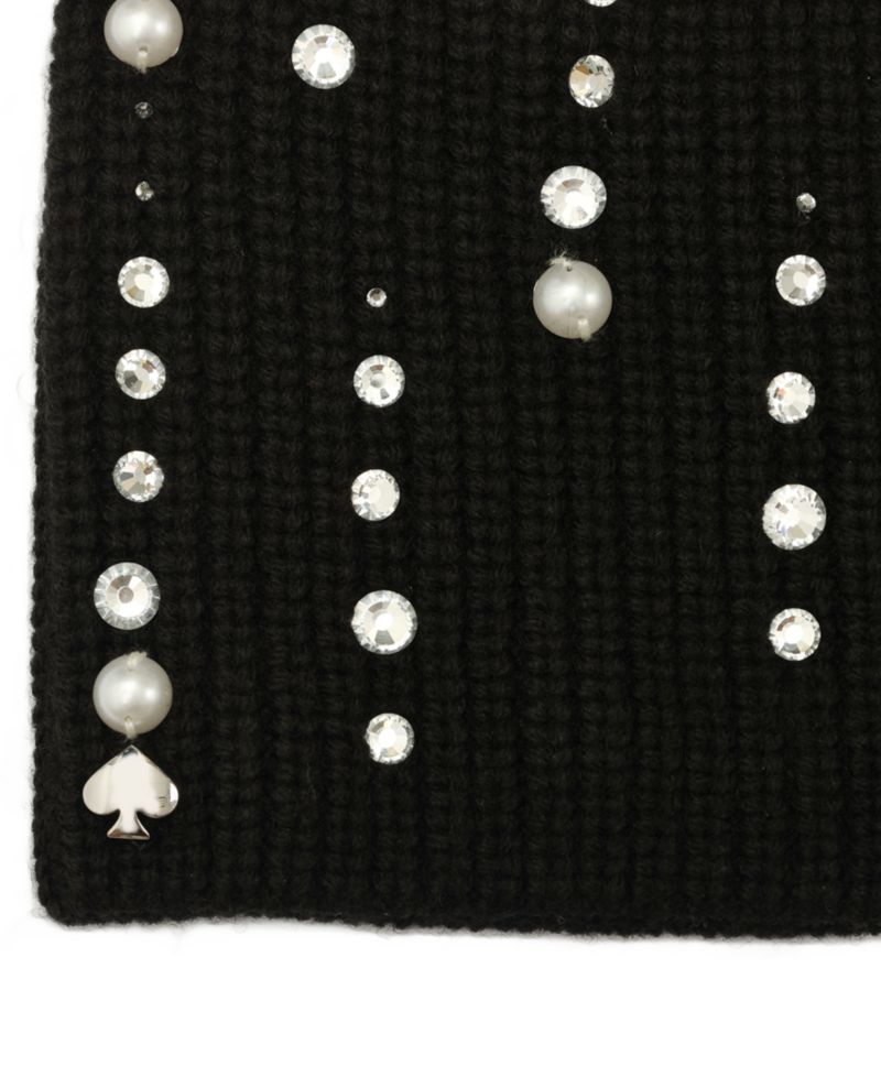 Women's Drip Embellished Knit Beanie