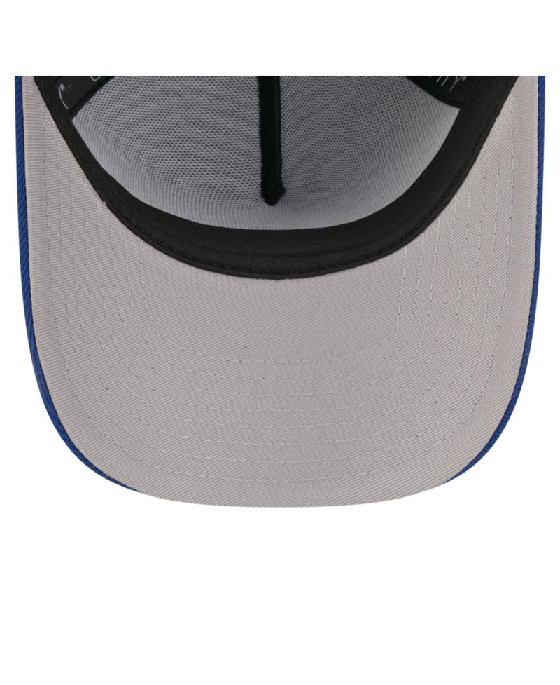 Big Boys and Girls Royal Milwaukee Brewers Cooperstown Logo 9FORTY A-Frame Adjustable Hat