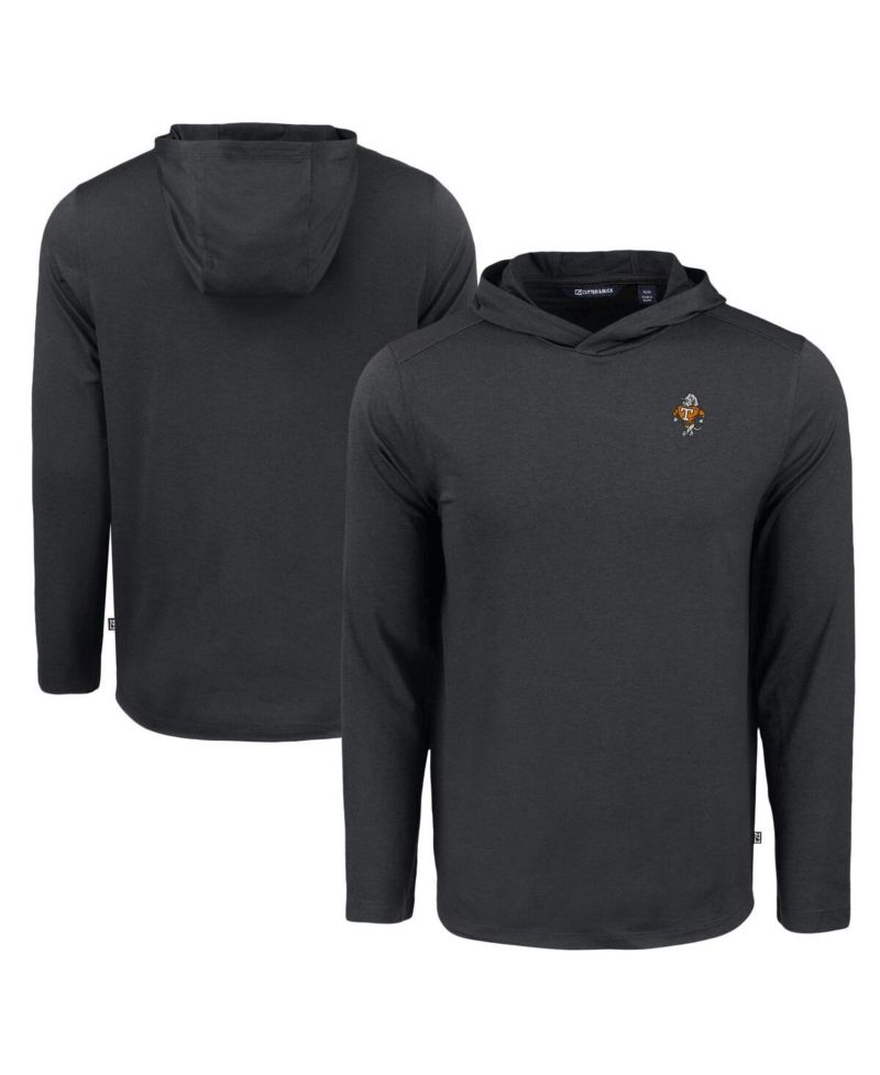 Men's Black Tennessee Volunteers Coastline Epic Comfort Eco Long Sleeve Hoodie T-Shirt