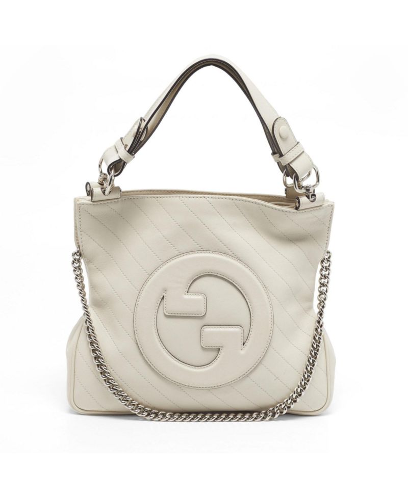 Bamboo Shopper Leather Tote