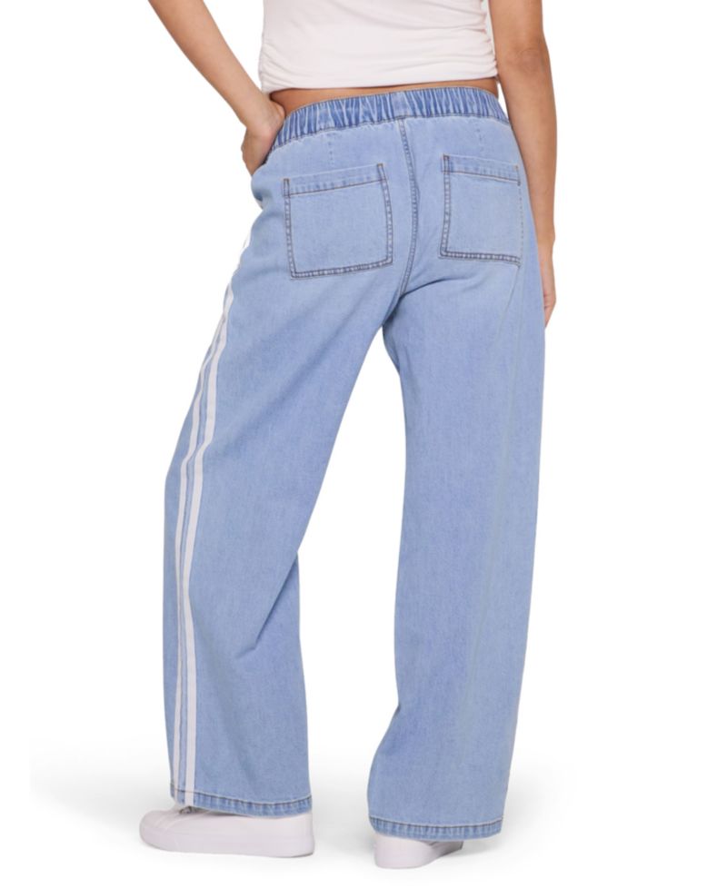 Women's Motherhood Drawstring Pull On Wide Leg Pant