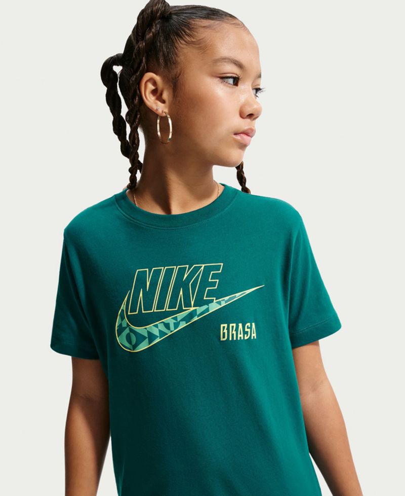 Big Boys' and Girls Brazil Futura Soccer T-Shirt