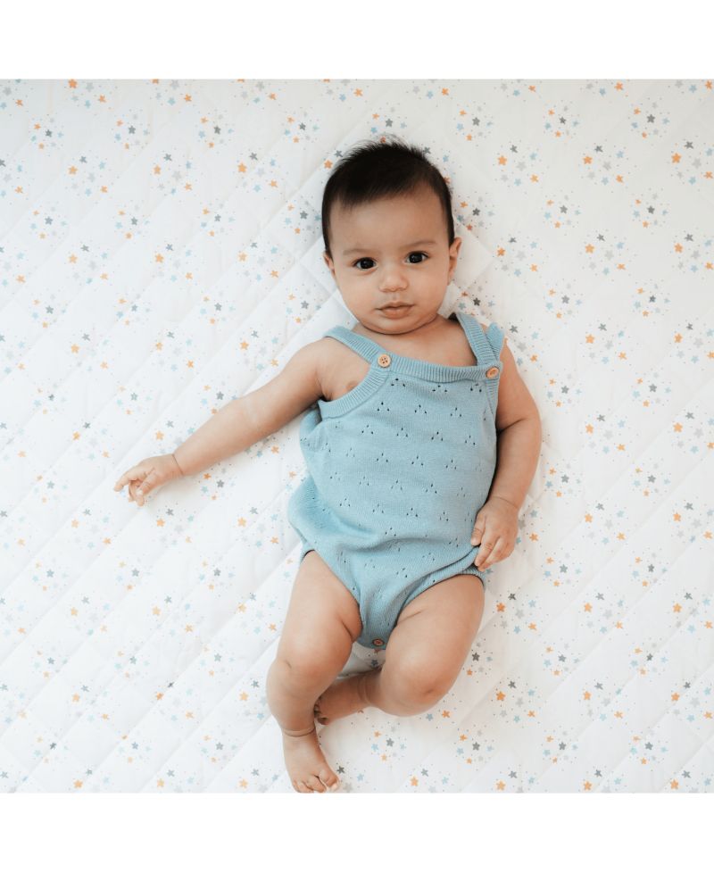 Poppy Pink Quilted Play Mat