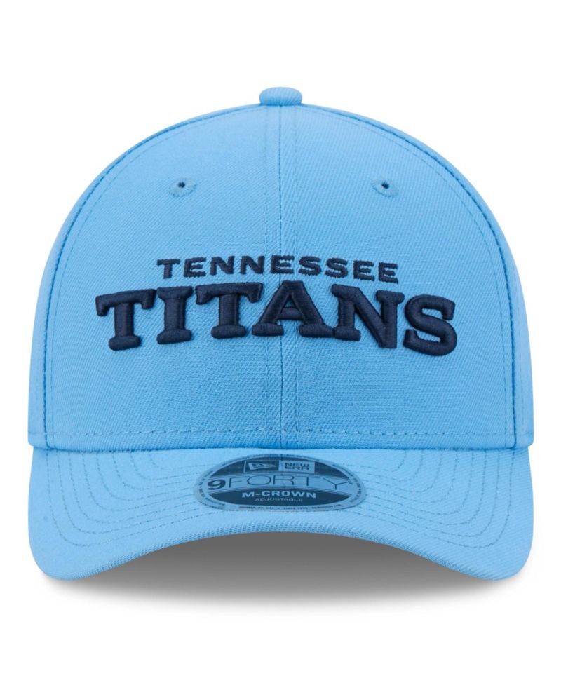 Men's Light Blue Tennessee Titans Wordmark 9FORTY Adjustable Hat