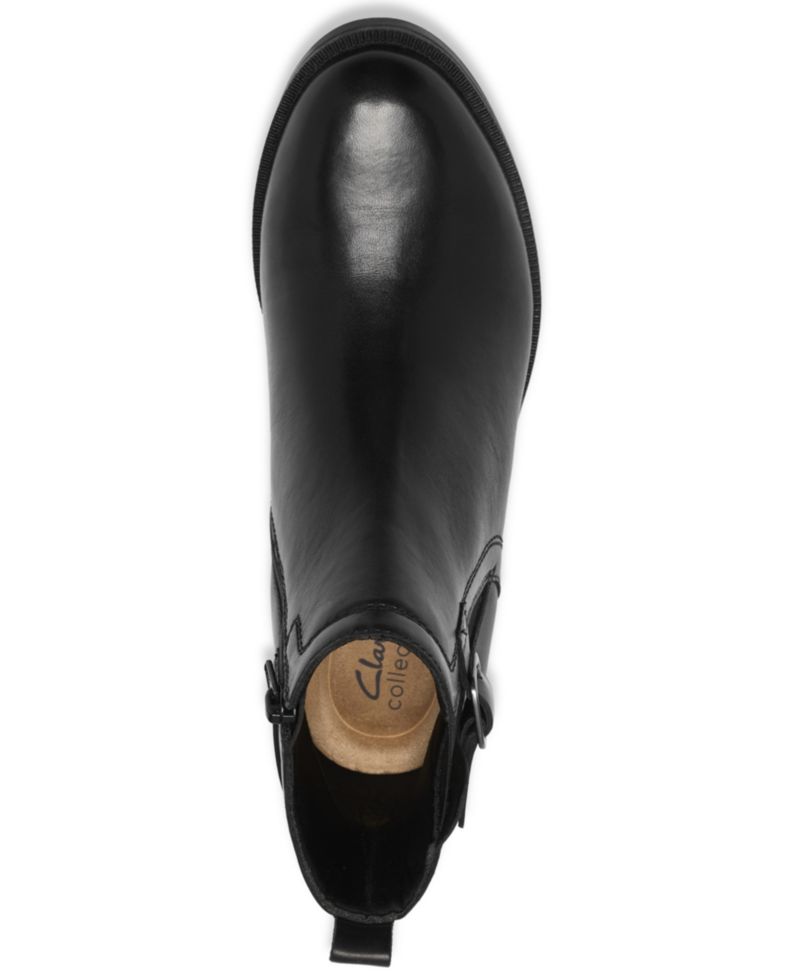 Women's Adalynn West Buckle Round Toe Booties