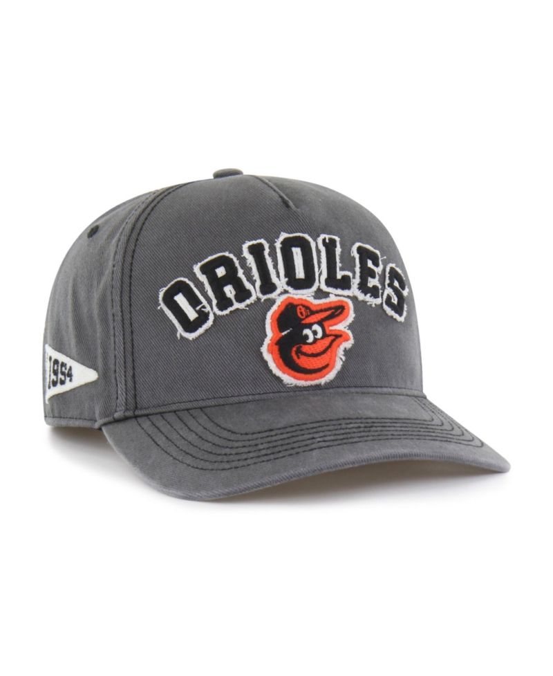 Men's and Women's '47 Gray Baltimore Orioles Calderwood Hitch Adjustable Hat