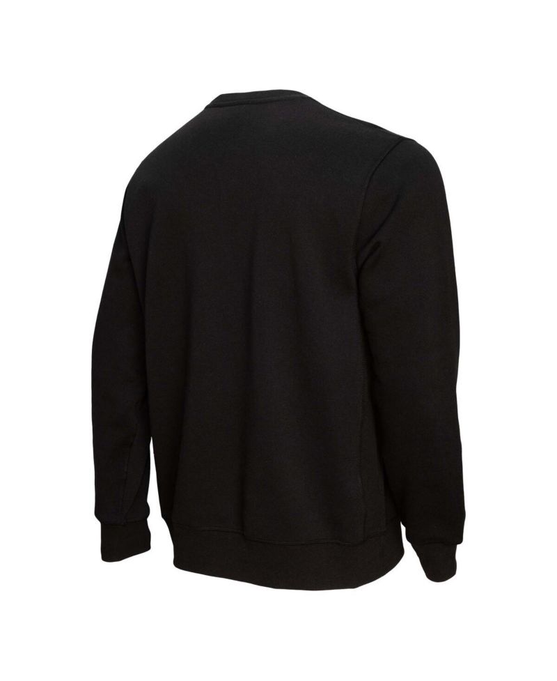 Men's Black Texas Longhorns Elite Script Pullover Sweatshirt