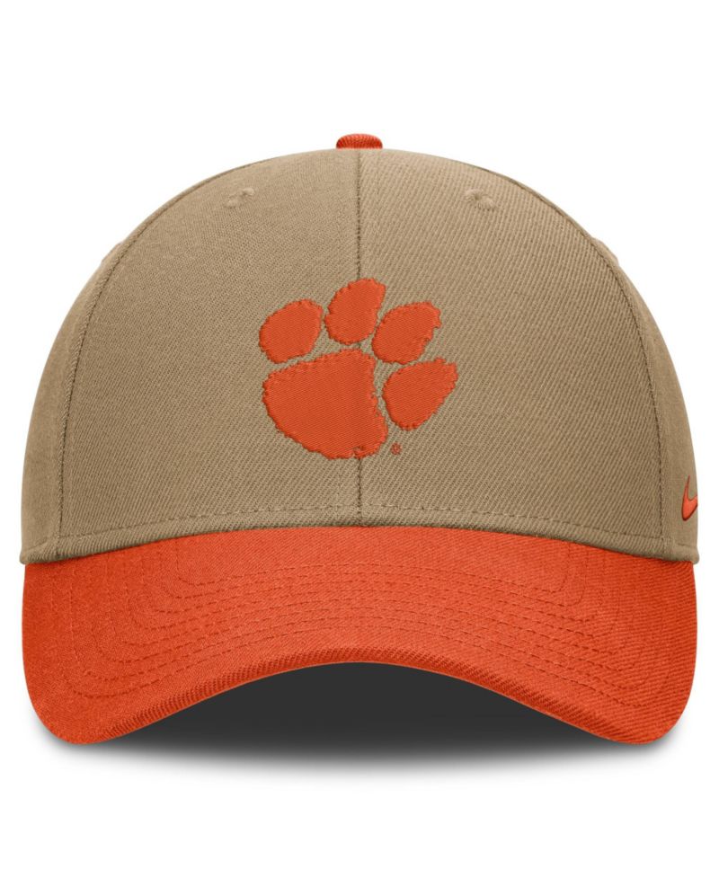 Men's and Women's Beige/Orange Clemson Tigers Primetime Rise Dri-FIT Adjustable Hat