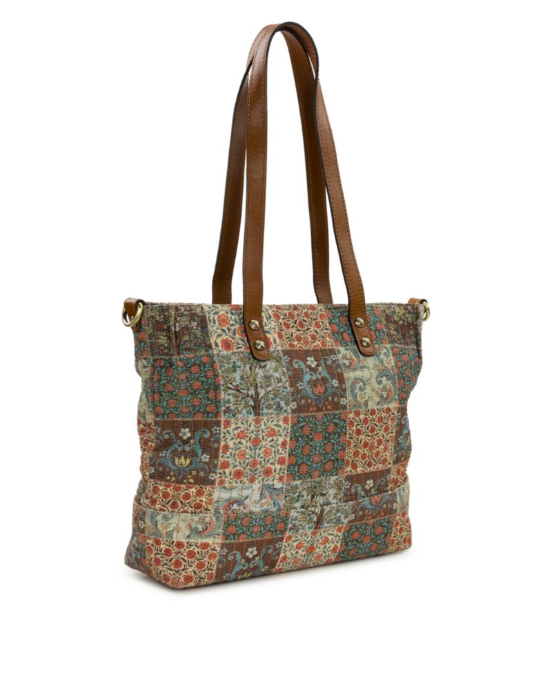 Quilted Cotton Perugia Medium Tote Handbag