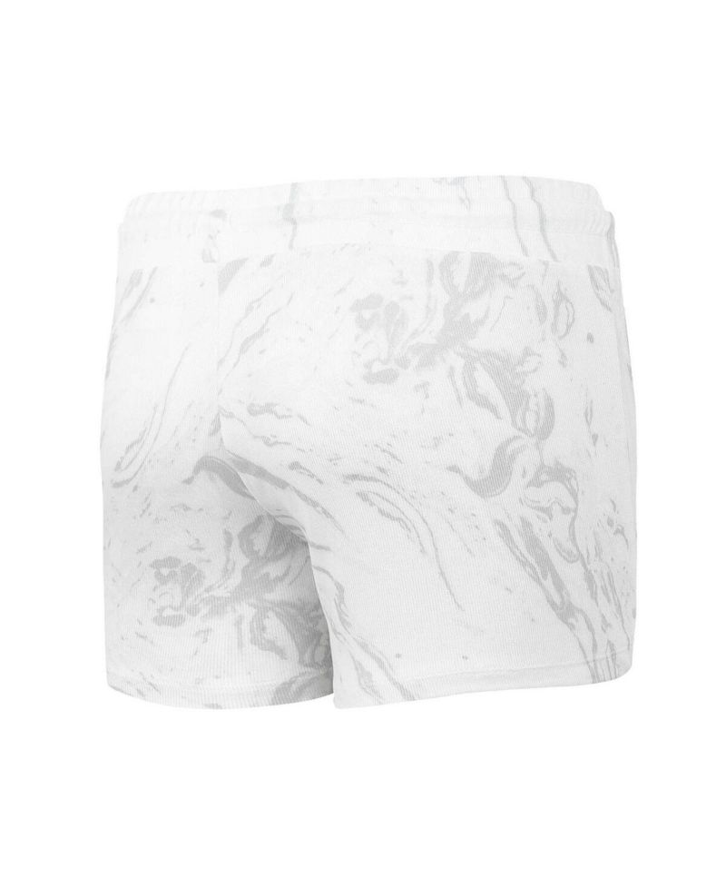 Women's White Brooklyn Nets Quartz Tank Top and Shorts Set
