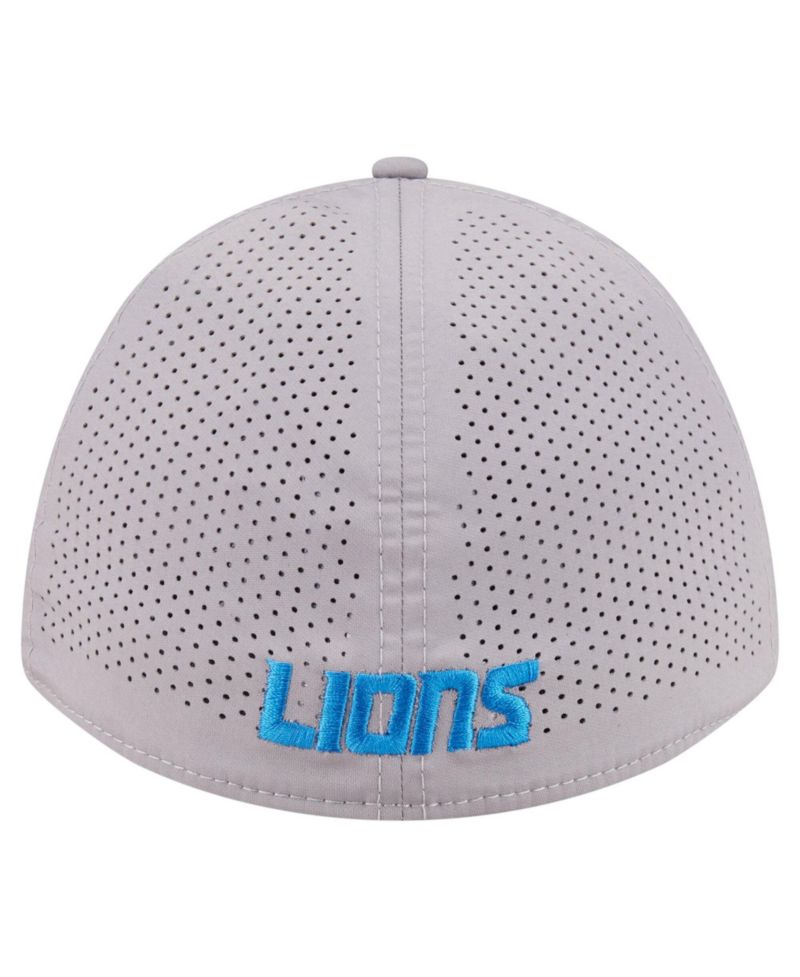Men's Detroit Lions 39THIRTY M-Crown Stretch-Fit Baseball Cap