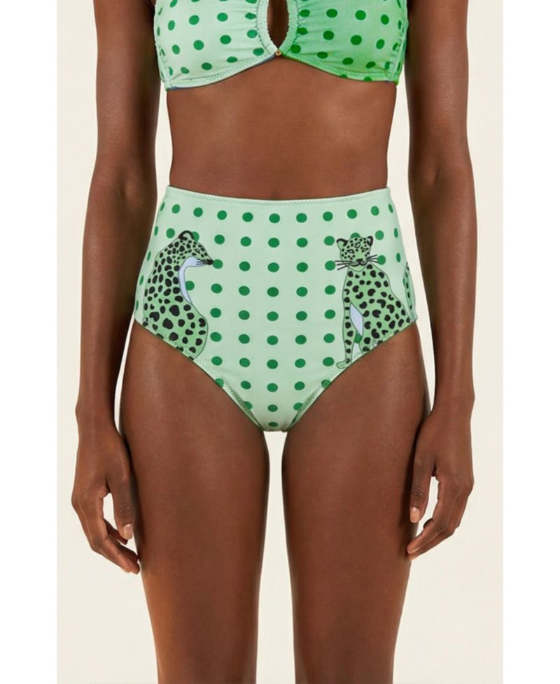 Women's Polka Bloom Reversible Bikini Bottom