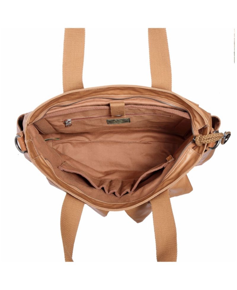 Urban Light Coated Canvas Tote Bag