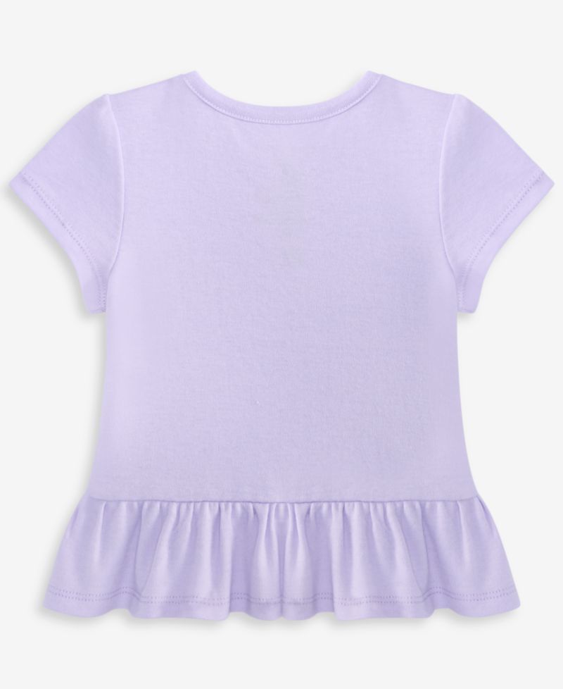 Baby Girls' 3M-24M Mix and Match Happy Peplum T-Shirt