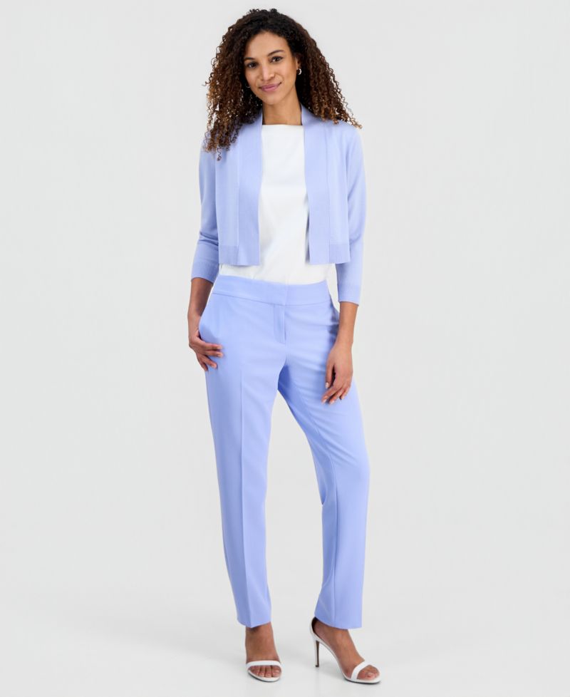 Petite Open Front Cropped Shrug